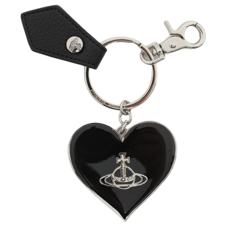 SASOM | bags Vivienne Westwood Mirror Heart Orb Keyring SASOM | bags Vivienne Westwood Mirror Heart Orb Keyring